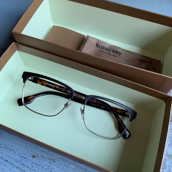 Men's Burberry Glasses Frames - Picture 1 of 7